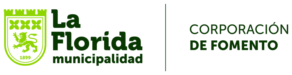 Logo Corporación de Fomento, Municipalidad de La Florida